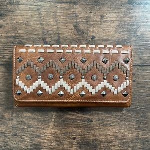 Montana West leather wallet